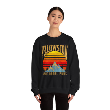 Yellowstone National Park NPS Hiking Sweatshirt - NP004ALL