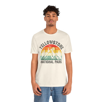 Yellowstone shirt, Yellowstone National Parks Hiking Adventure Shirt - BINH030