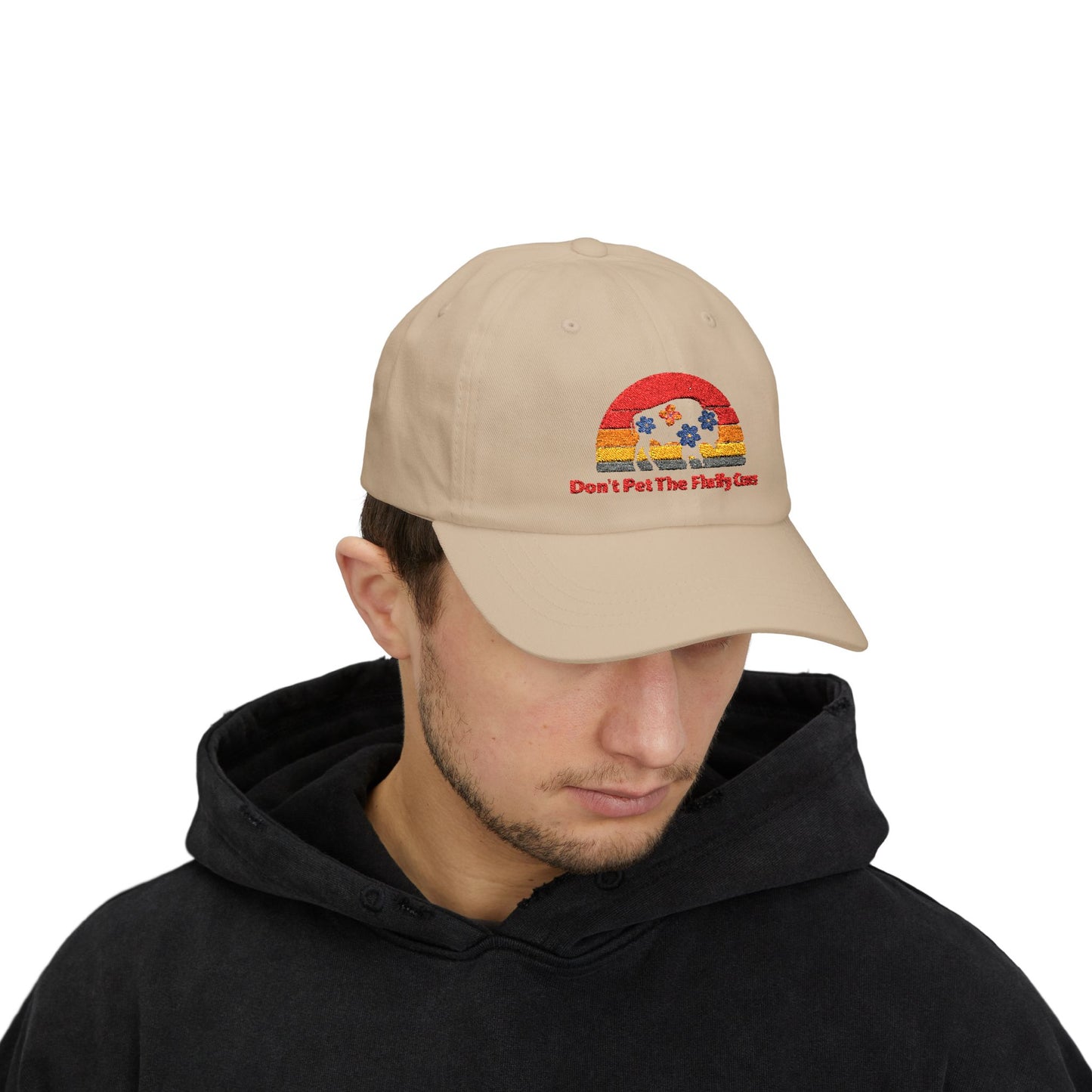 Don't Pet The Fluffy Cows, Yellowstone National Park Embroidered Cap, Hat for Friends & Family