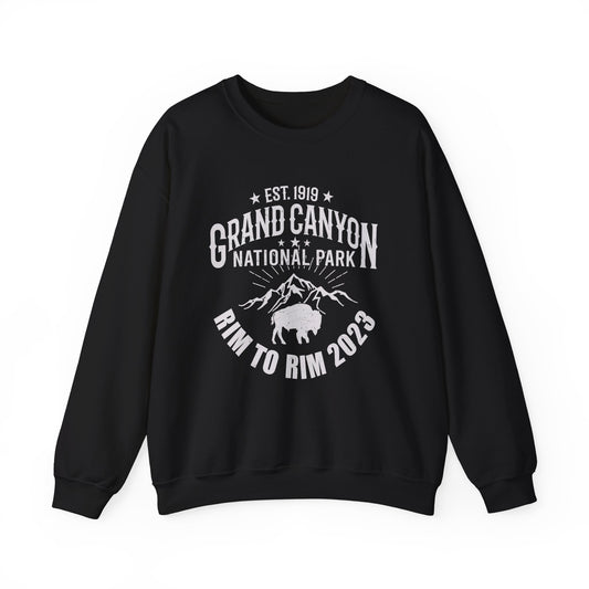 Custom Grand Canyon National Park Rim To Rim R2R 2023 Hiking Wilderness Forest Sweatshirt - Npt017all