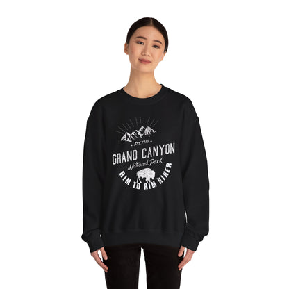 Rim To Rim Hiker Grand Canyon National Park Hiking Sweatshirt - NP036ALL