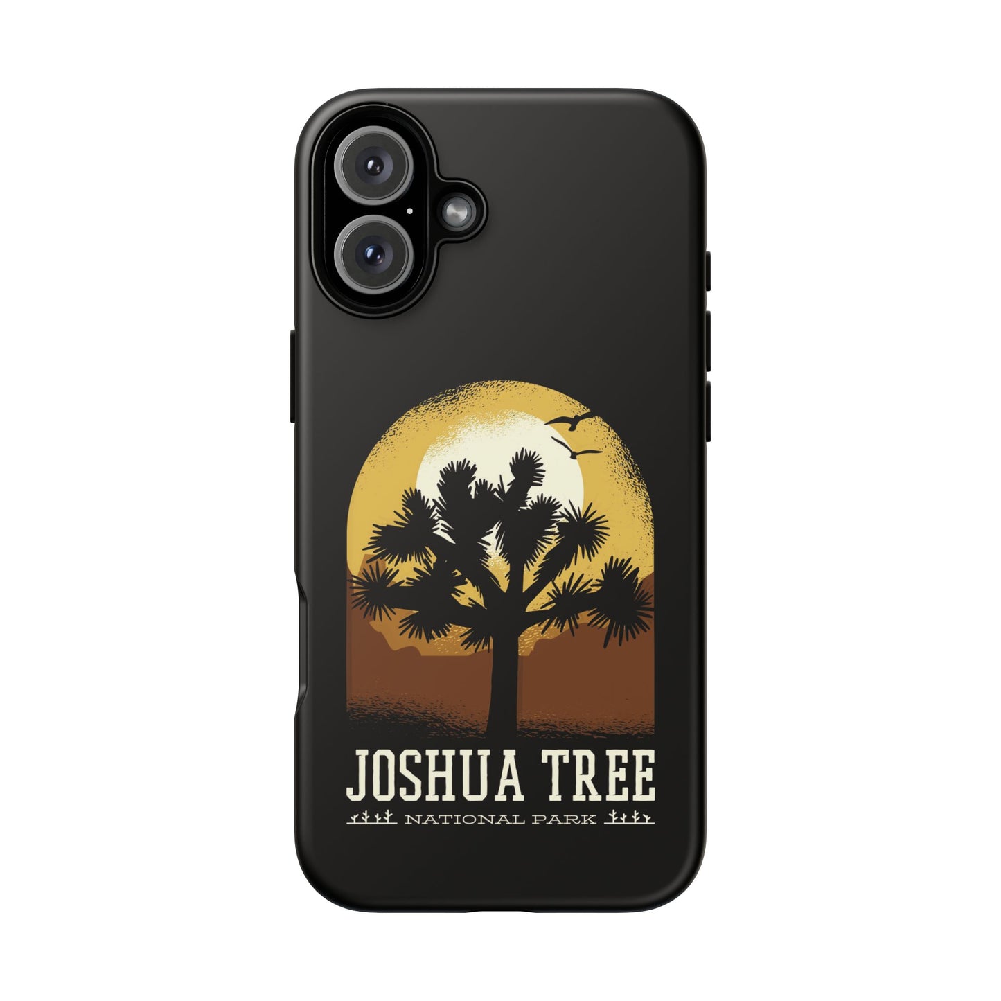 Vintage Joshua Tree National Park iPhone 16 Pro Max Case, Inspirational Gifts for Nature Lovers, Birthdays, Holidays Gifts