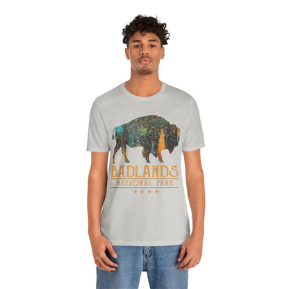 Badlands Shirt, Badland National Park Buffalo Bison South Dakota shirt - NPT082ALL