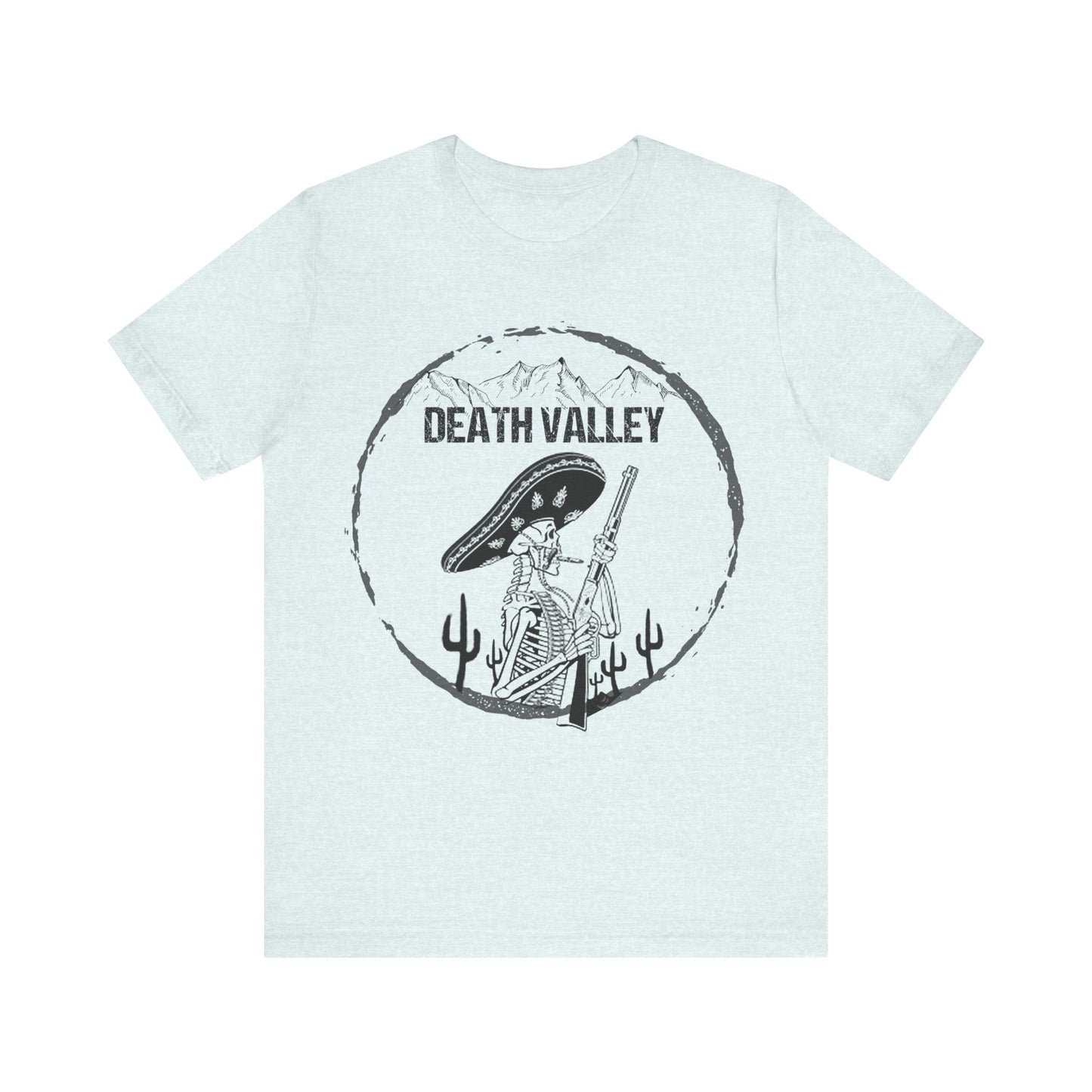 Death Valley Shirt, Death Valley National Park Skull Skeleton Camping Mountain shirt - NP0222ALL