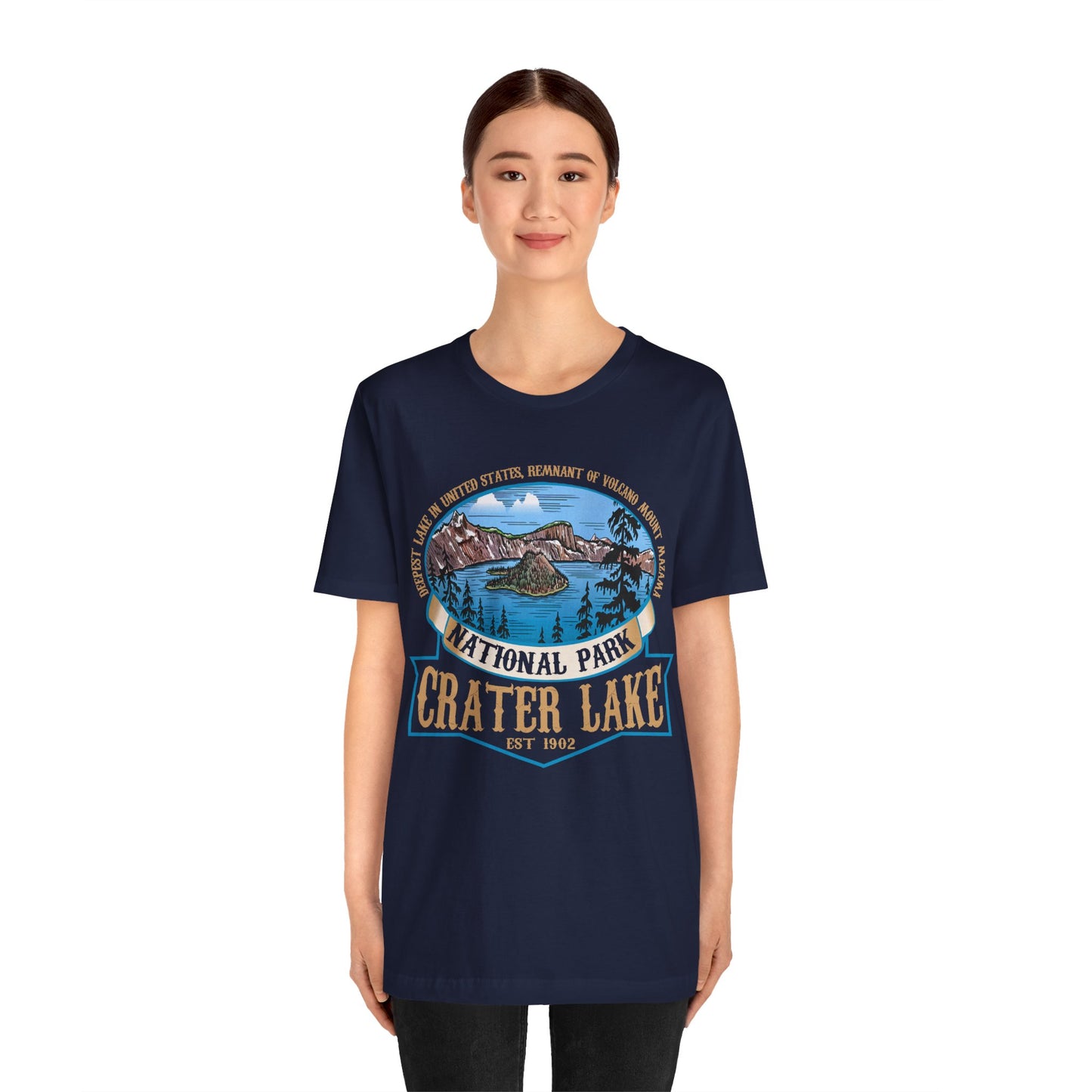 Crater Lake National Park Acadia Camping Trip Oregon Shirt - NPT085ALL