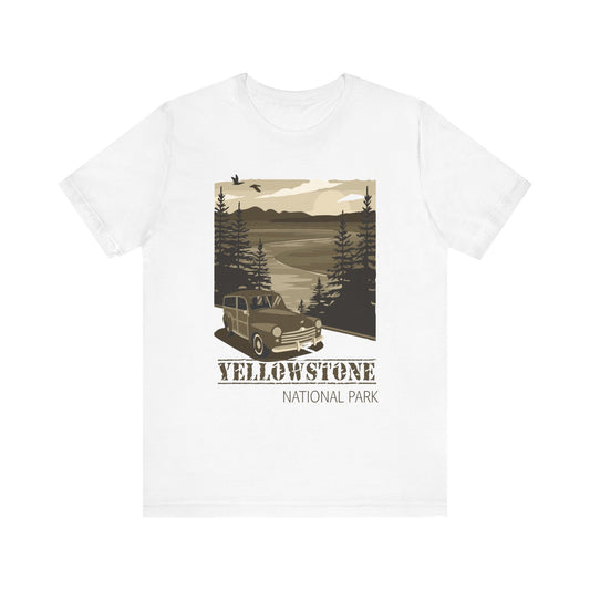 Yellowstone Crewneck Shirt,  Yellowstone Us National Park Shirt - NP055ALL