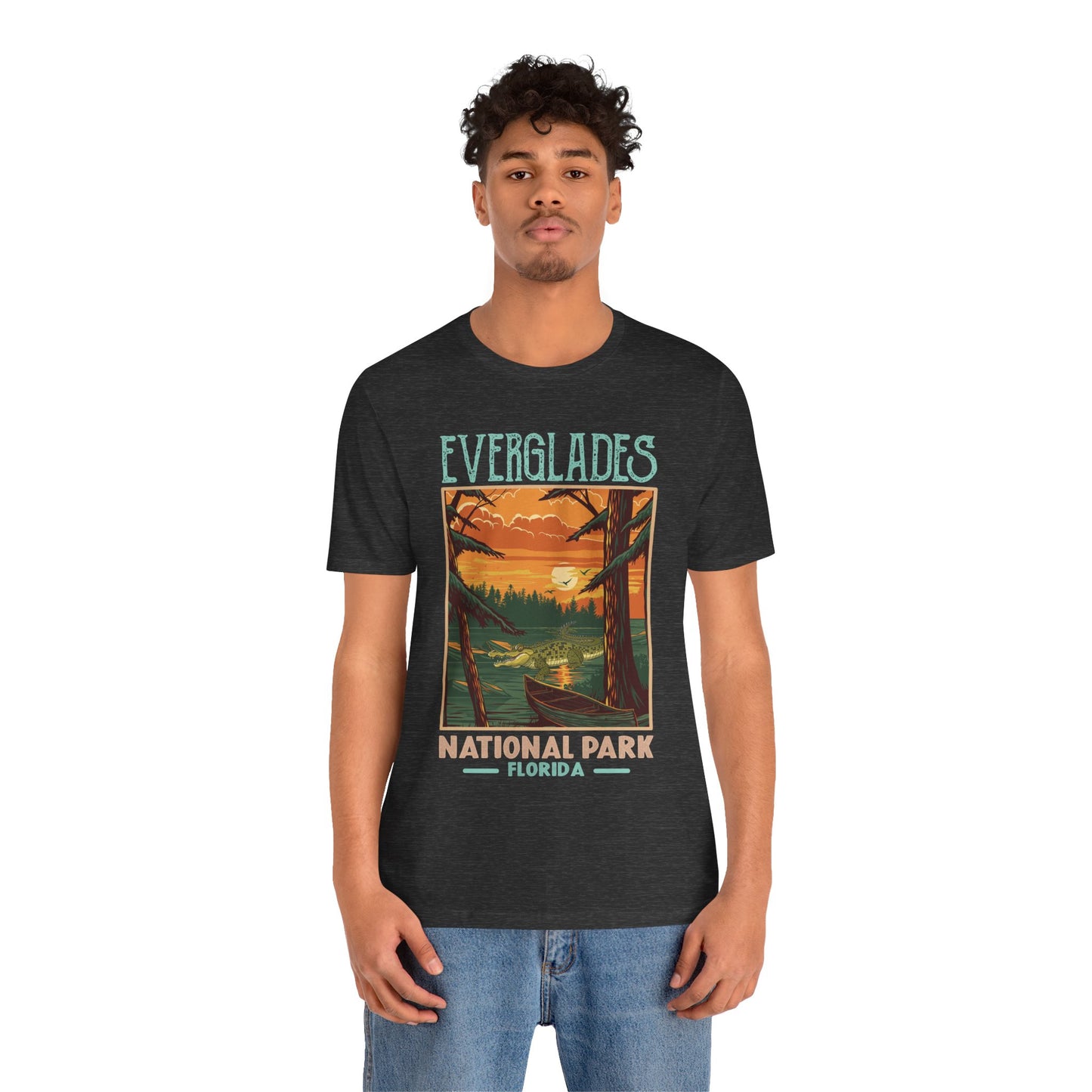 Everglades National Park Crocodile Florida Alligators Travel Hiking Mountain shirt - NPT195ALL