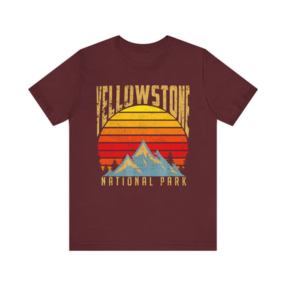 Yellowstone Hike Yellowstone National Park NPS Hiking Camping Montana Shirt - NP004ALL