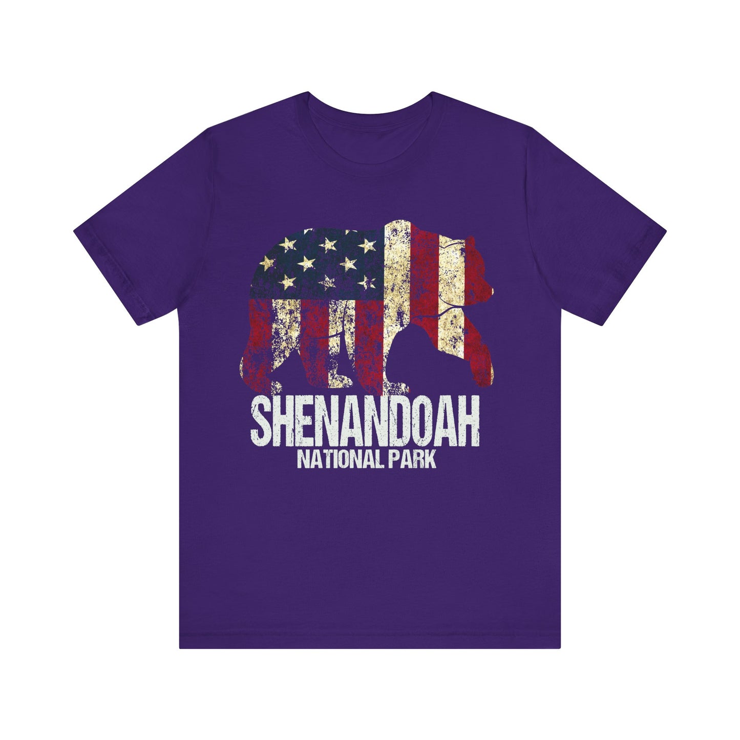 Shenandoah Shirt, Shenandoah National Park Camping 4th of July Independence Day Patriotic Hiking Shirt - NP0375ALL