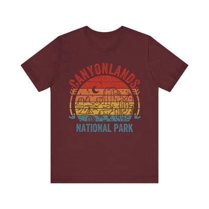 Vintage Canyonlands National Park Camping Hiking Retro Wilderess Mountain shirt - NPT186ALL