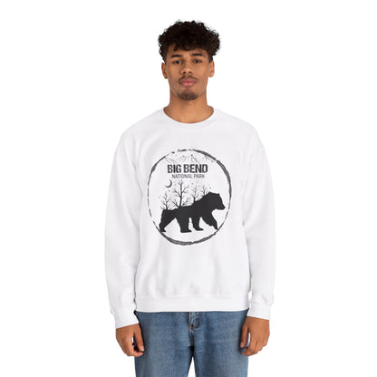 Big Bend National Park Bear Forest Camping Mountain Sweatshirt - NP0224ALL