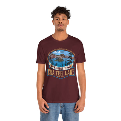 Crater Lake National Park Acadia Camping Trip Oregon Shirt - NPT085ALL