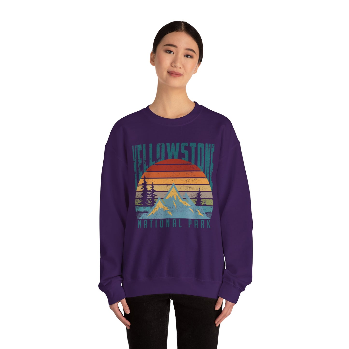 Yellowstone National Park NPS Camping Sweatshirt - NP003ALL