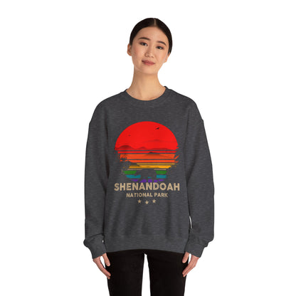 Vintage Shenandoah National Park Souvenir Hiking Sweatshirt - NP043ALL