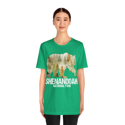 Shenandoah Shirt, Shenandoah National Park Camping Forest Bear Hiking Shirt - NP0234ALL