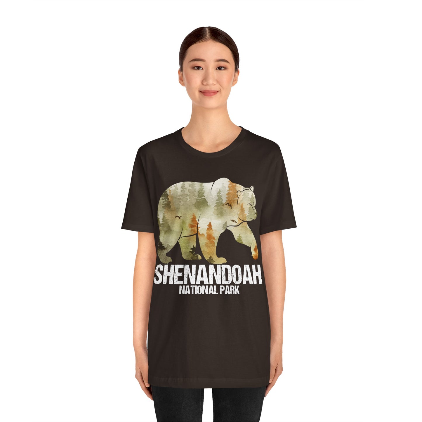 Shenandoah Shirt, Shenandoah National Park Camping Forest Bear Hiking Shirt - NP0234ALL