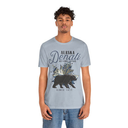 Vintage Denali National Park Retro Bear Alaska Shirt - NPT084ALL