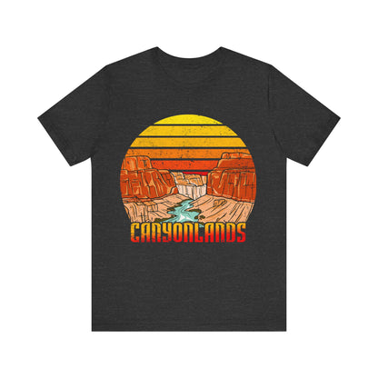 Vintage Canyonlands National Park Camping Hiking Retro Wilderess Mountain shirt - NPT183ALL