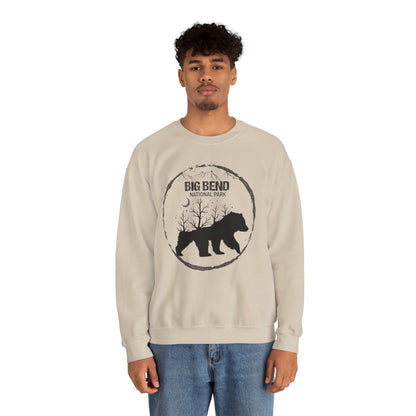 Big Bend National Park Bear Forest Camping Mountain Sweatshirt - NP0224ALL