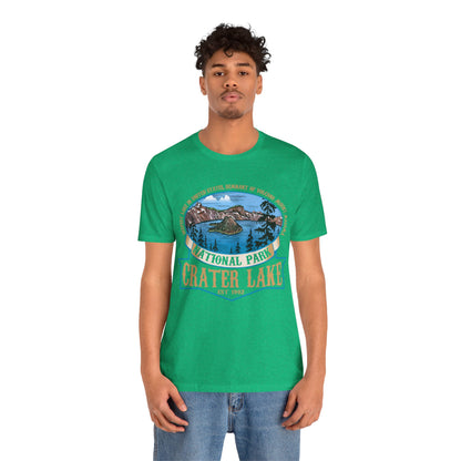 Crater Lake National Park Acadia Camping Trip Oregon Shirt - NPT085ALL