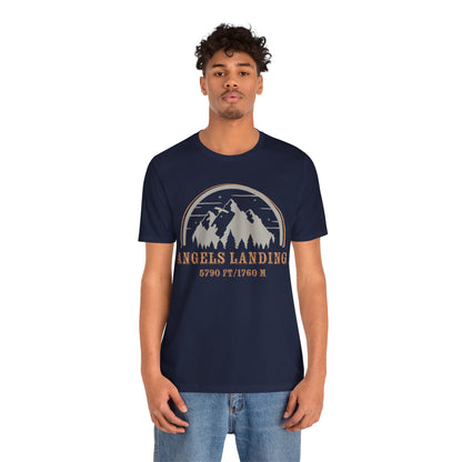 Angels Landing Shirt,  Zion National Park Camping Zion Poster Angels Landing Mountains Shirt - NPT116ALL