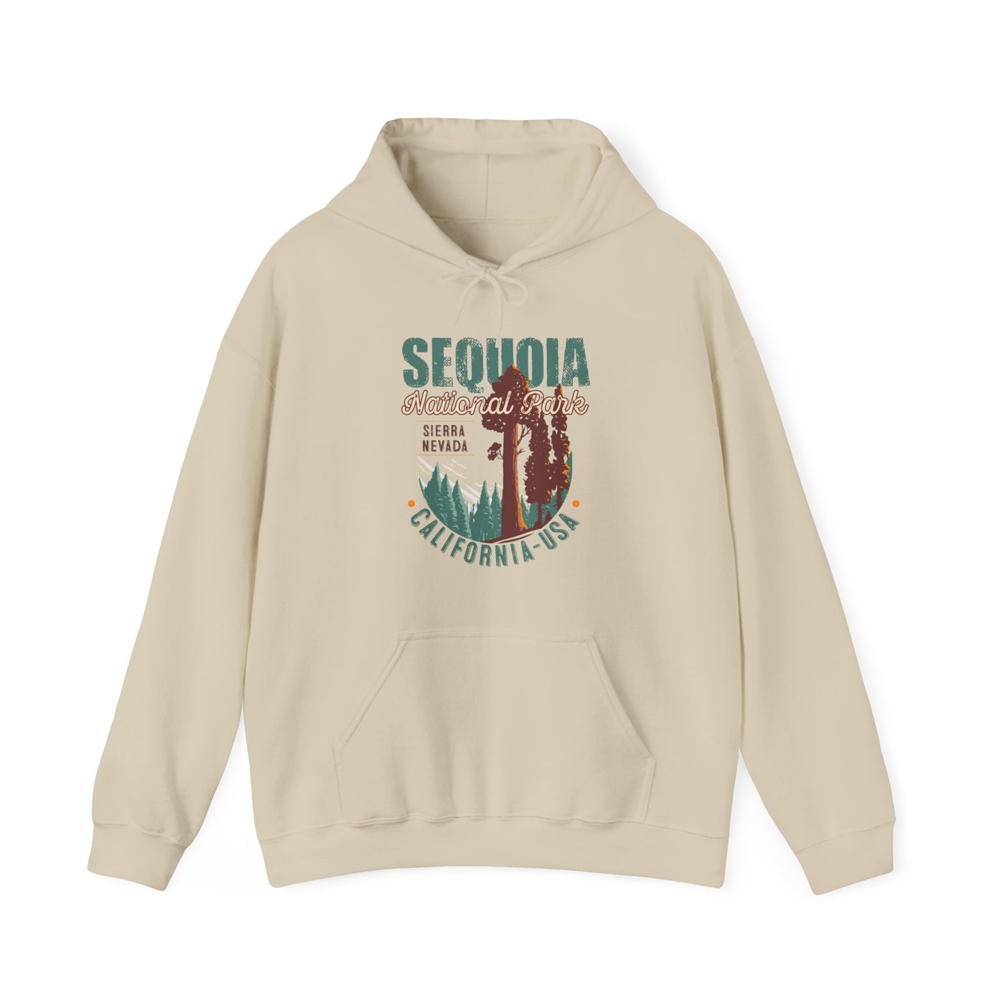 Sequoia National Park Monument Giant Mountains Hoodie - NPT145ALL