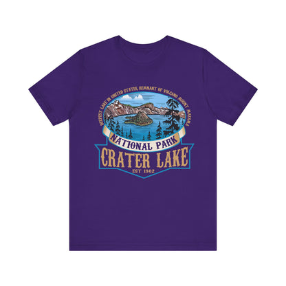 Crater Lake National Park Acadia Camping Trip Oregon Shirt - NPT085ALL