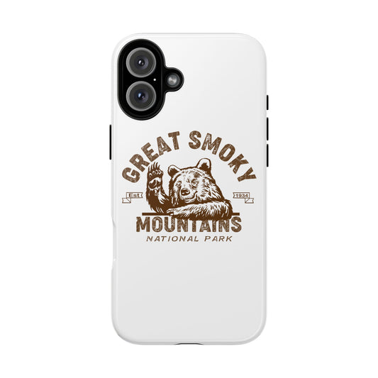 Great Smoky Mountains Hiking Tough Cases - iPhone 16 Pro, 16 Pro max Cases - Gifts for Friends, Family, and Nature Lovers