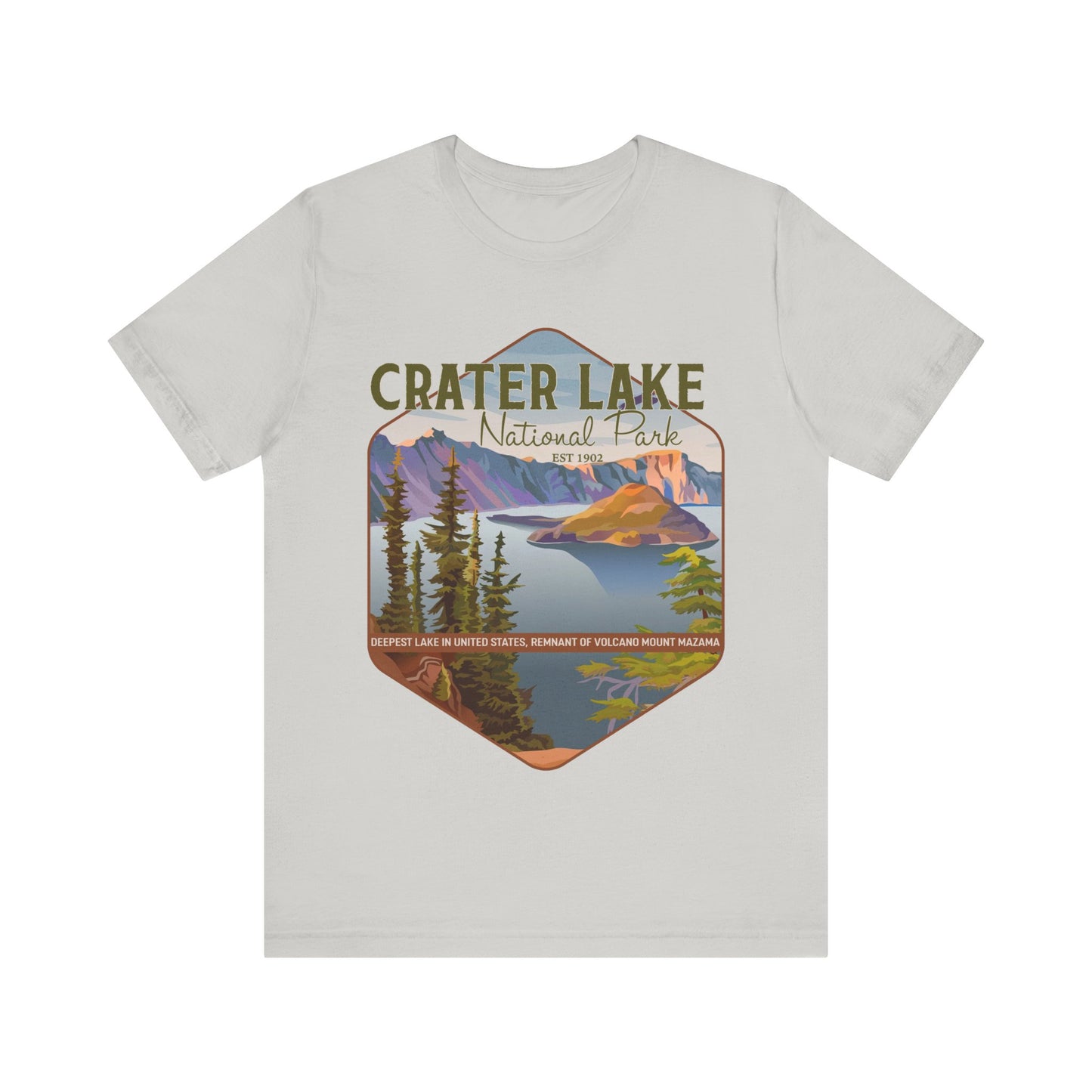 Crater Lake WeHikers Shirt, Crater Lake National Park NPS Camping Shirt - NPT007ALL