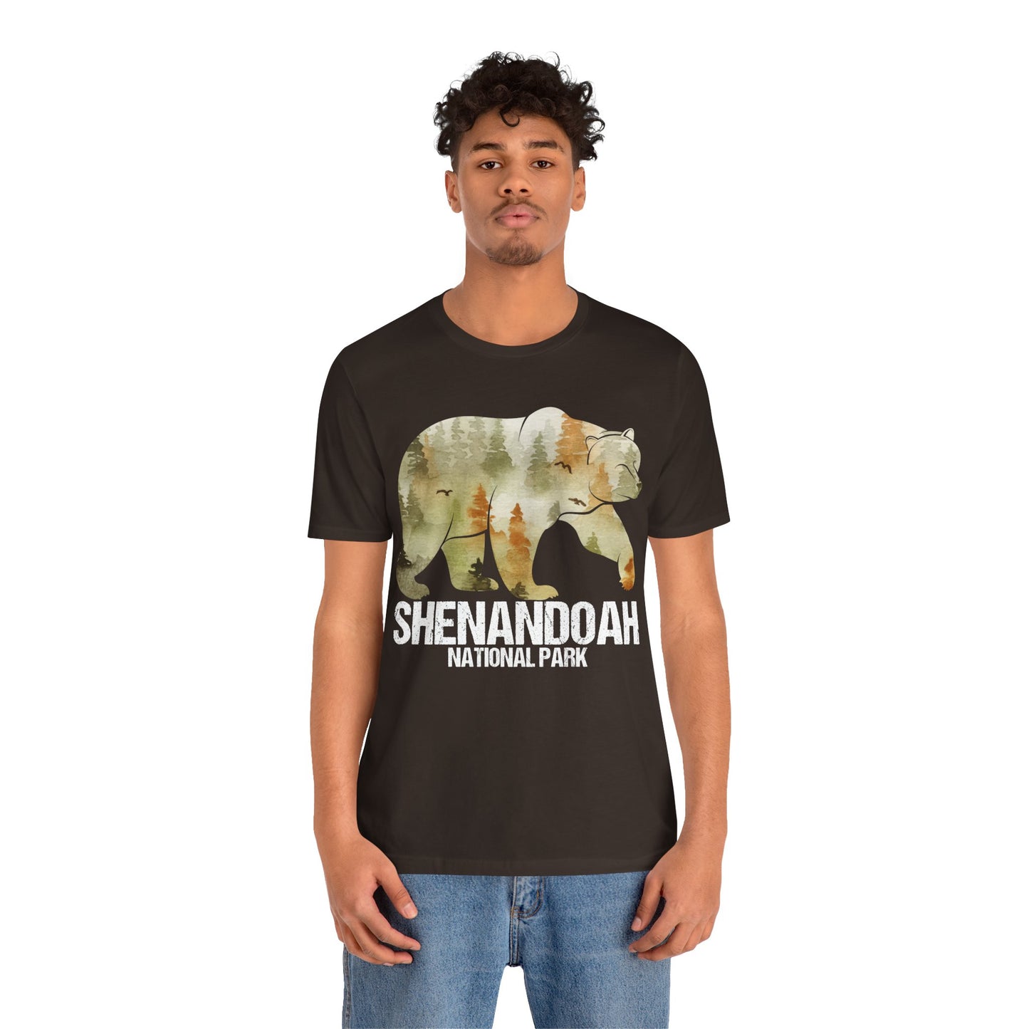 Shenandoah Shirt, Shenandoah National Park Camping Forest Bear Hiking Shirt - NP0234ALL