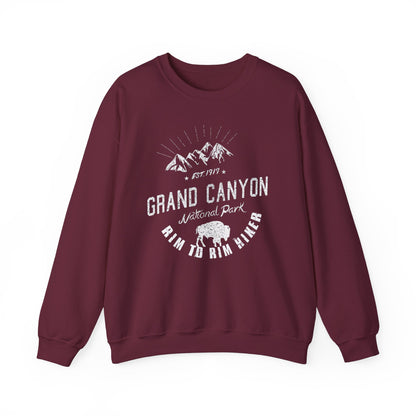 Rim To Rim Hiker Grand Canyon National Park Hiking Sweatshirt - NP036ALL