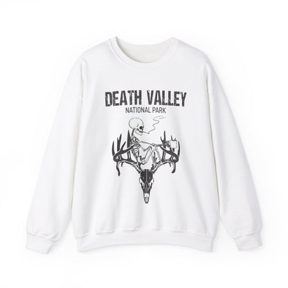 Death Valley National Park Skull Skeleton Camping Mountain Sweatshirt - NP0216ALL