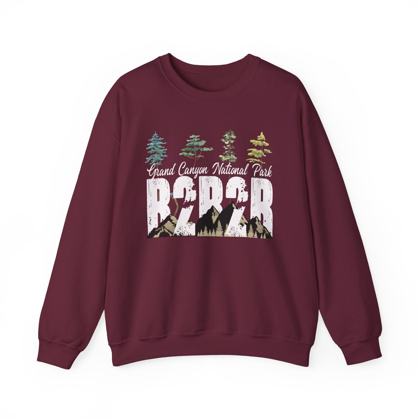 Rim To Rim To Rim Grand Canyon National Park R2R2R Hiking Sweatshirt - NP0362ALL