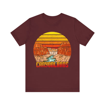 Vintage Canyonlands National Park Camping Hiking Retro Wilderess Mountain shirt - NPT183ALL