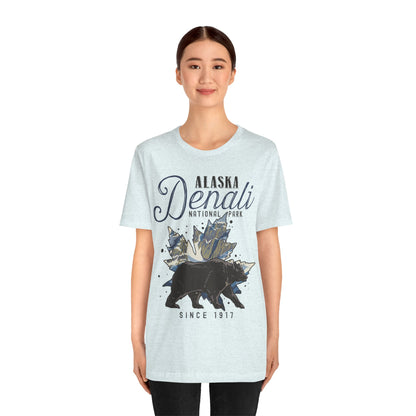 Vintage Denali National Park Retro Bear Alaska Shirt - NPT084ALL