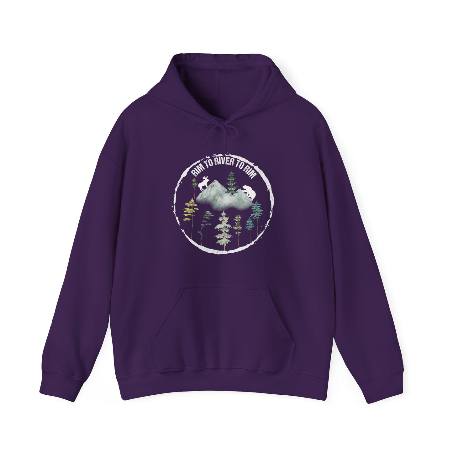 Custom Rim To River To Rim Grand Canyon National Park Hiking Hoodie - NP0194ALL