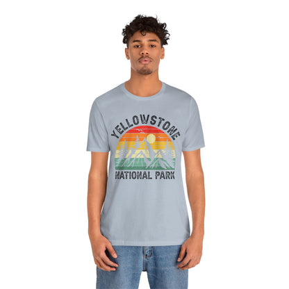 Yellowstone shirt, Yellowstone National Parks Hiking Adventure Shirt - BINH030