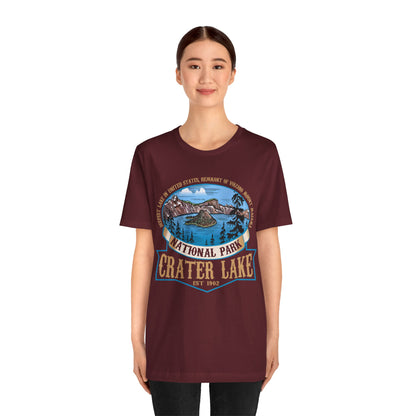 Crater Lake National Park Acadia Camping Trip Oregon Shirt - NPT085ALL