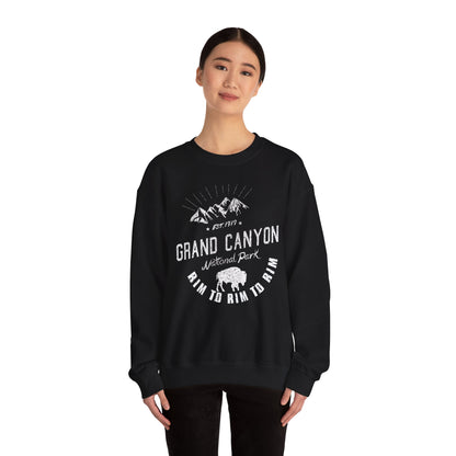 Rim to Rim to Rim Grand Canyon National Park Arizona Camping Hiking Sweatshirt - NP041ALL