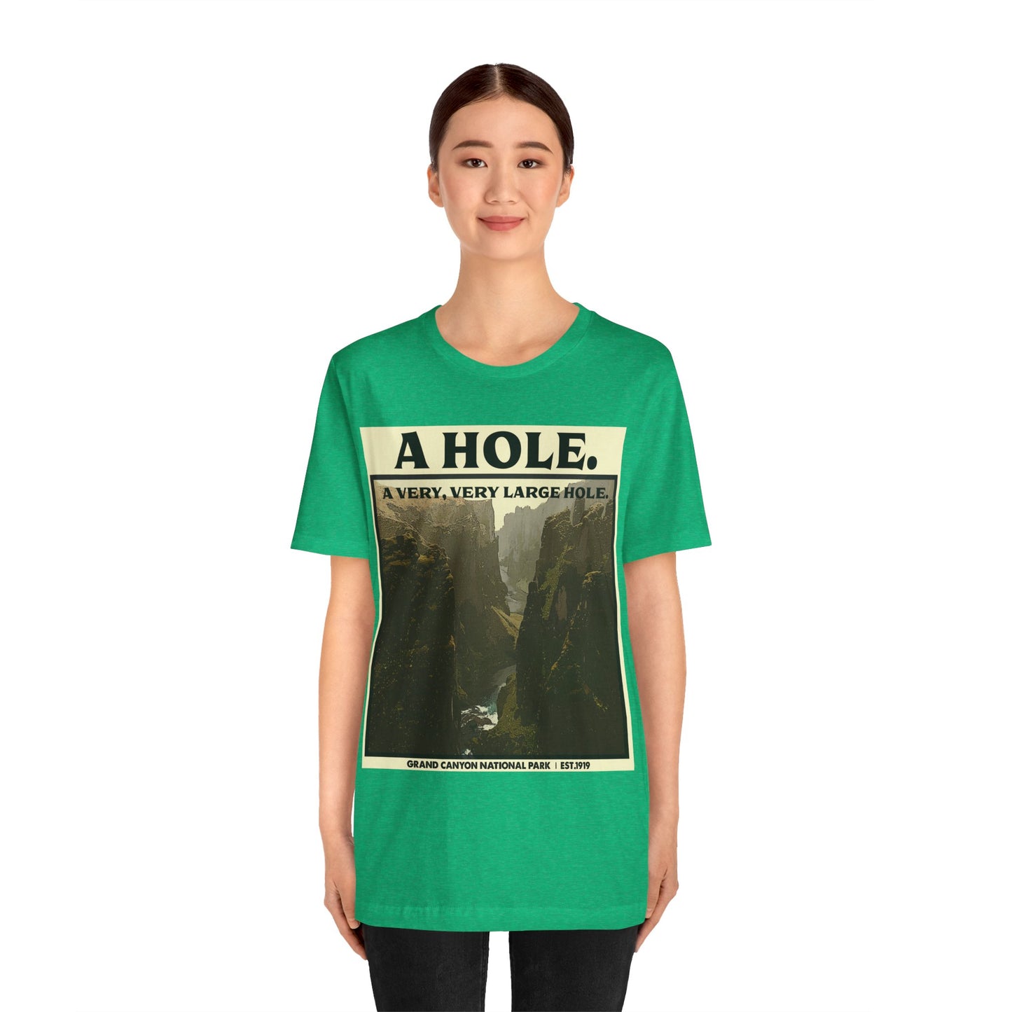 Grand Canyon Shirt, Grand Canyon National Park Poster Very Large Hole Extraordinary Mountains shirt - EXNP011ALL