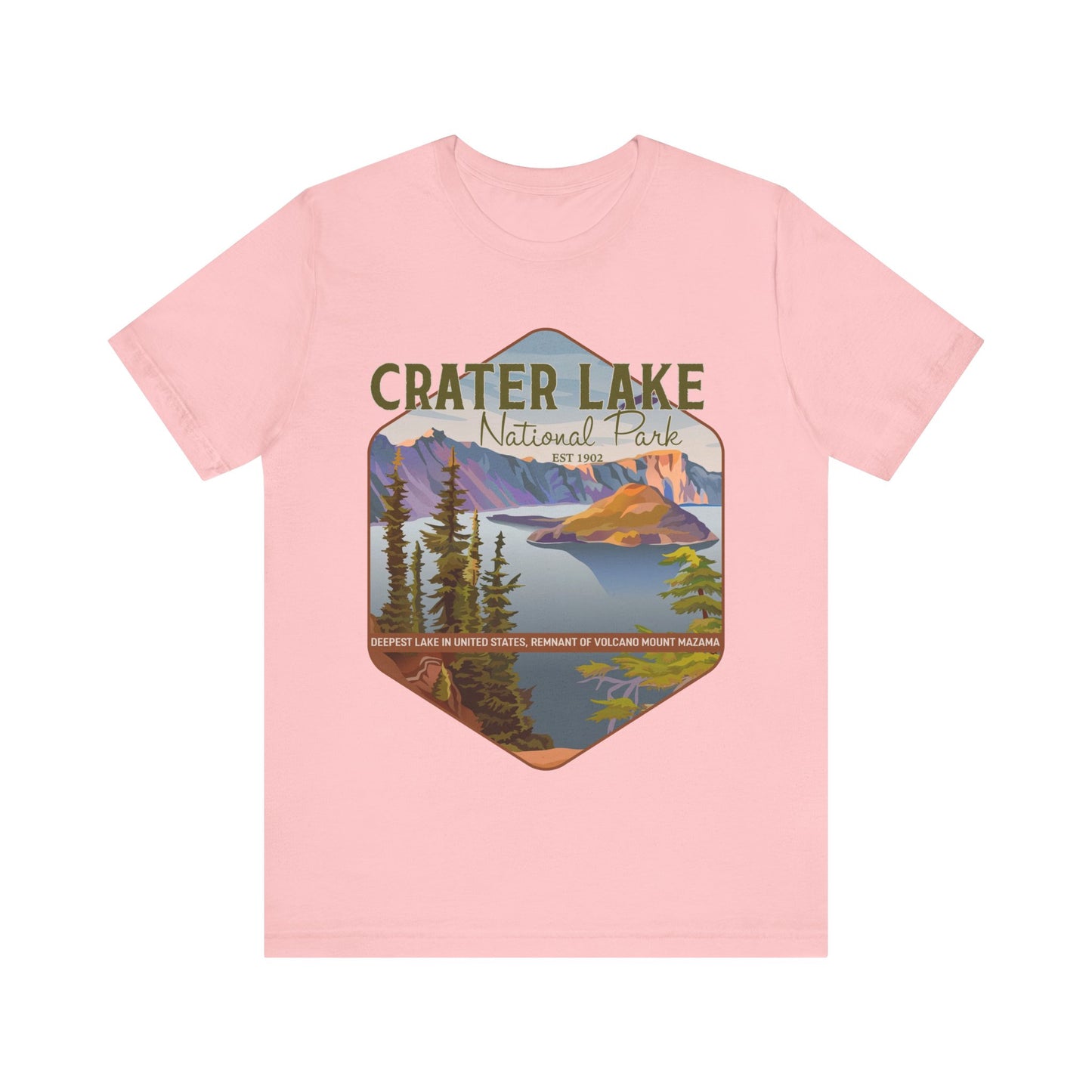 Crater Lake WeHikers Shirt, Crater Lake National Park NPS Camping Shirt - NPT007ALL