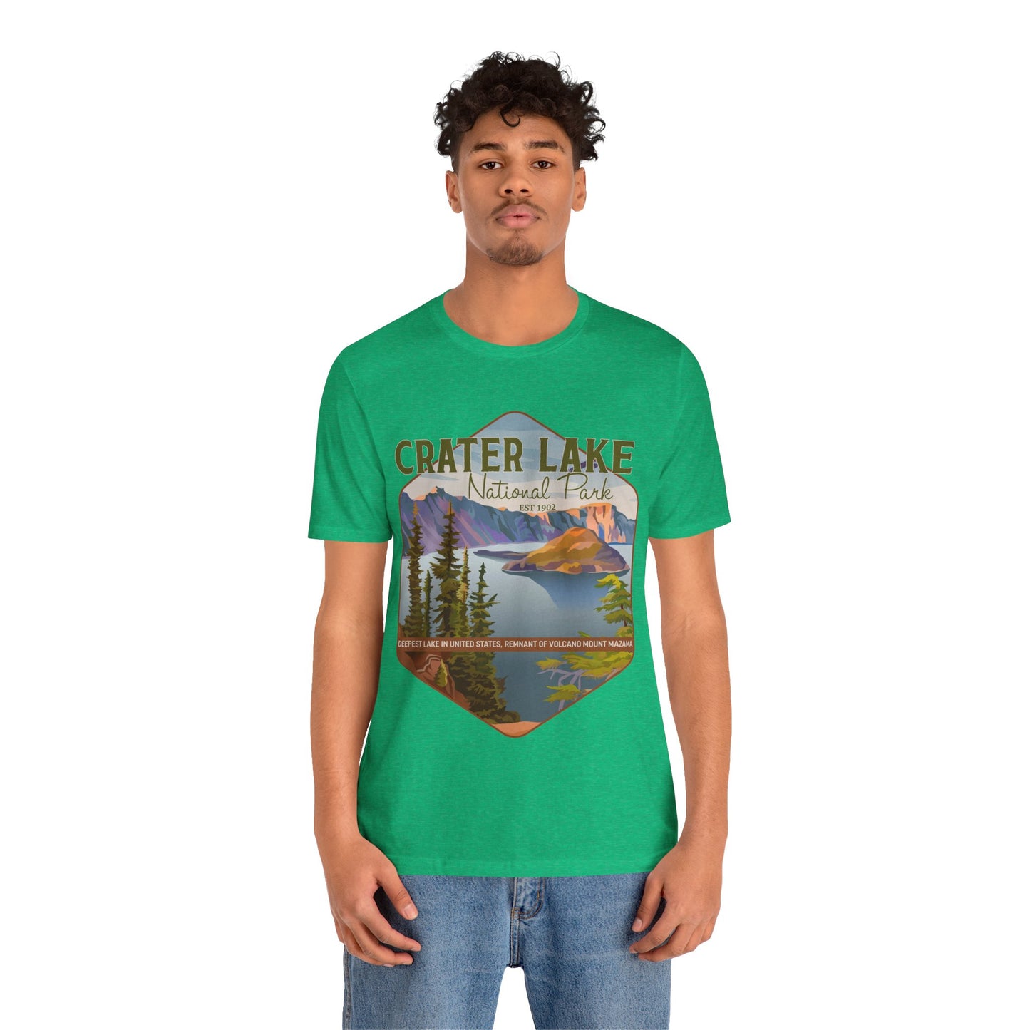 Crater Lake WeHikers Shirt, Crater Lake National Park NPS Camping Shirt - NPT007ALL