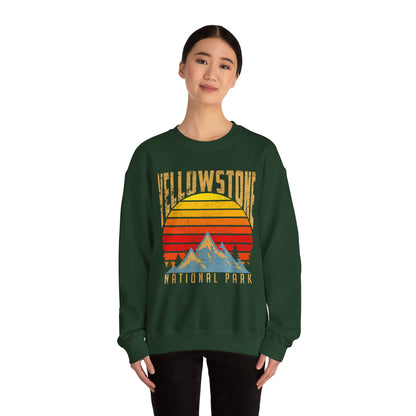 Yellowstone National Park NPS Hiking Sweatshirt - NP004ALL