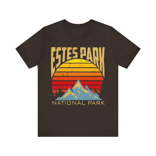 Vintage Estes Park National Park Colorado Hiking Rocky Mountains shirt - NPT188ALL