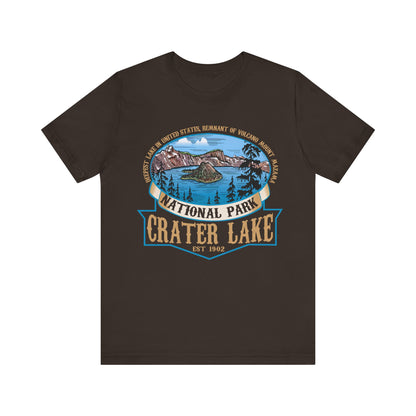 Crater Lake National Park Acadia Camping Trip Oregon Shirt - NPT085ALL