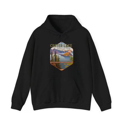 Crater Lake National Park NPS Camping Hiking Hoodie - NPT007ALL