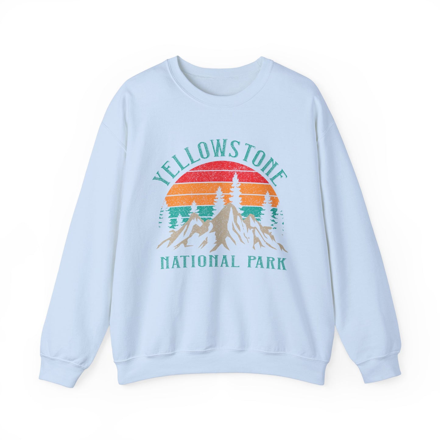 Vintage Yellowstone Us National Park Mountain Sweatshirt - NPT103ALL