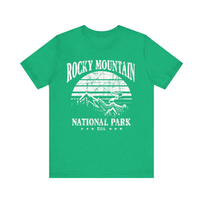 Vintage Rocky Mountains National Park Camping Hiking shirt - NPT099ALL