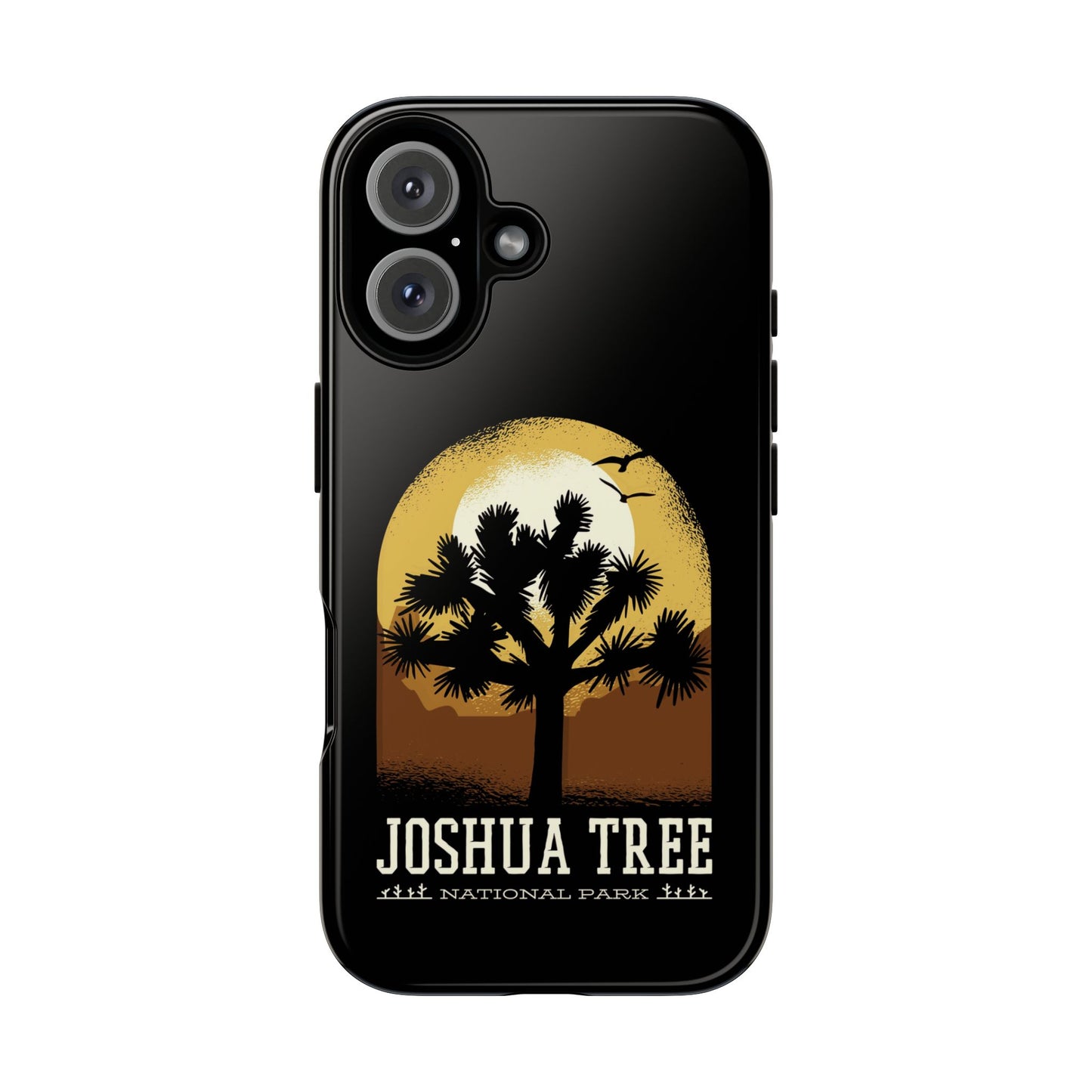 Vintage Joshua Tree National Park iPhone 16 Pro Max Case, Inspirational Gifts for Nature Lovers, Birthdays, Holidays Gifts