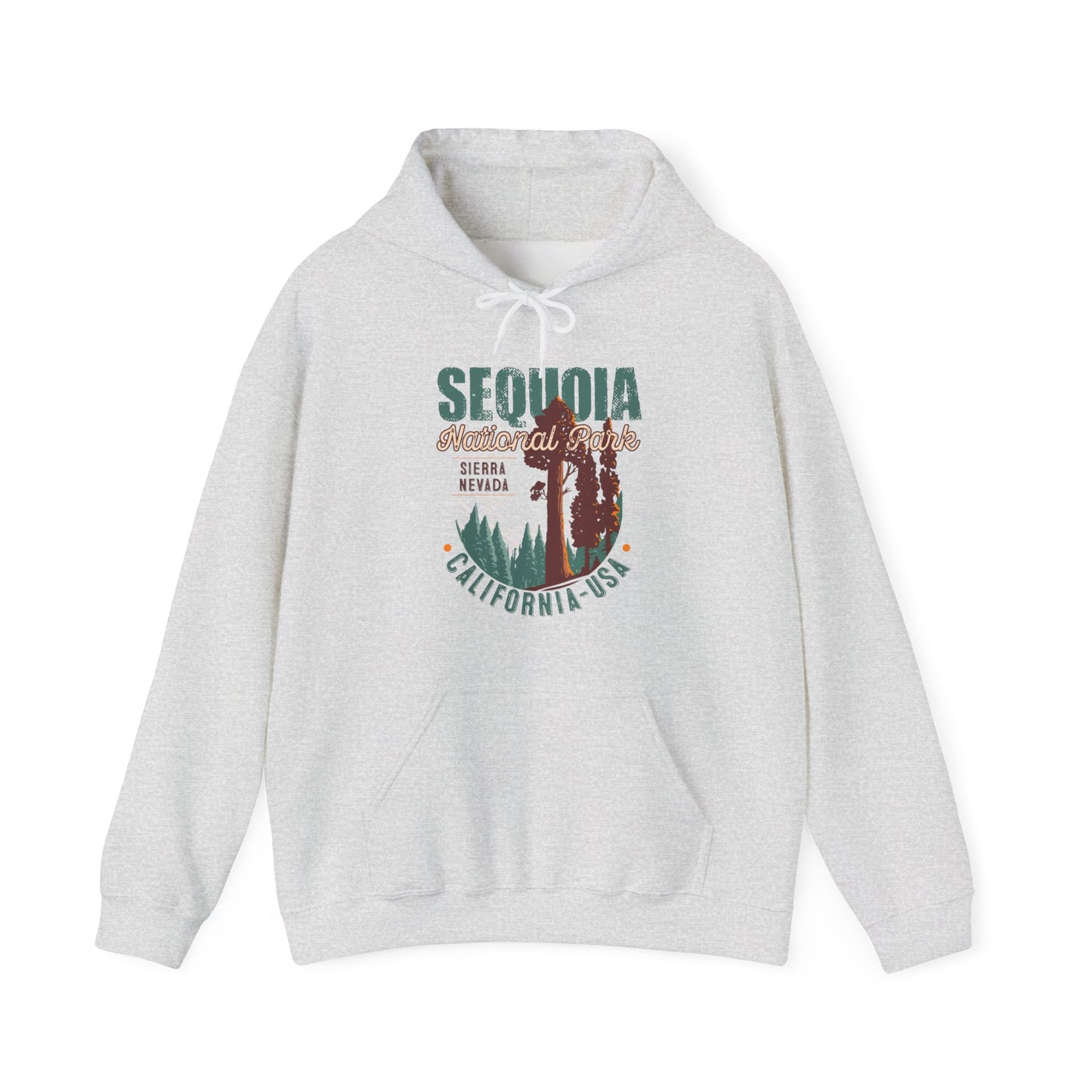 Sequoia National Park Monument Giant Mountains Hoodie - NPT145ALL